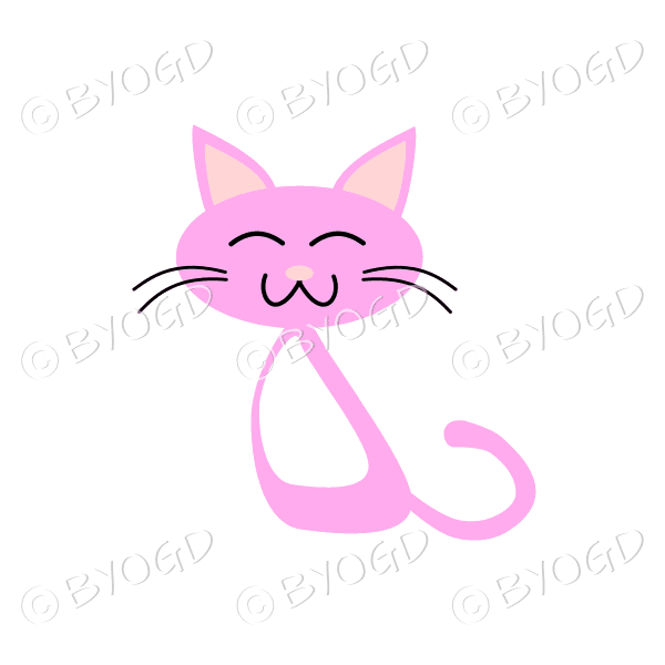 Pink cat