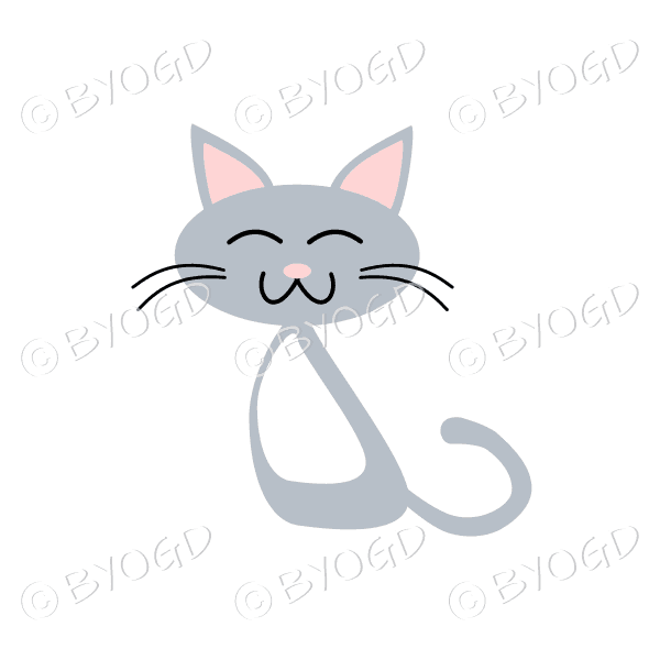 Grey cat