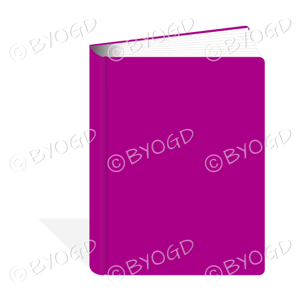 Dark Pink Notebook
