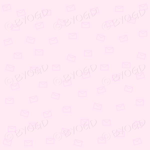 Pink email pattern background wallpaper