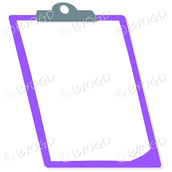 Checklist with with message area- purple