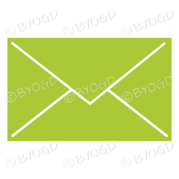 Green envelope
