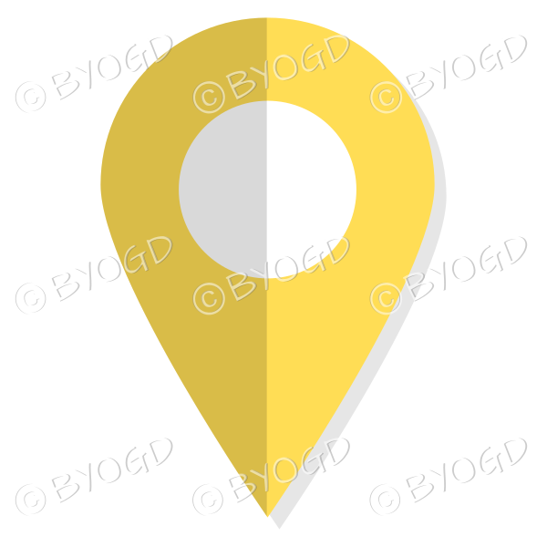 Yellow We Are Here icon so your customers can locate you