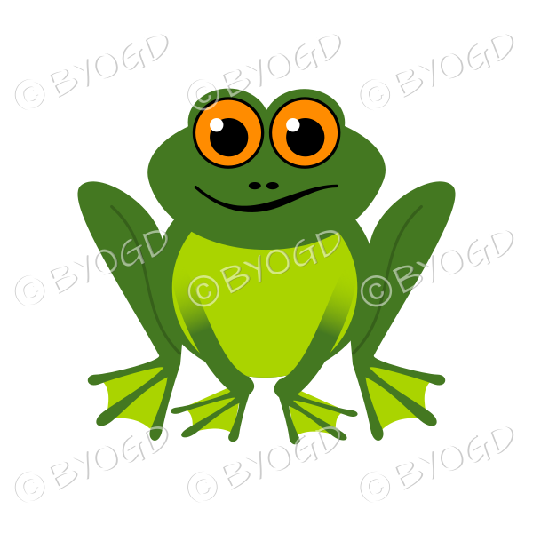 Halloween Green frog