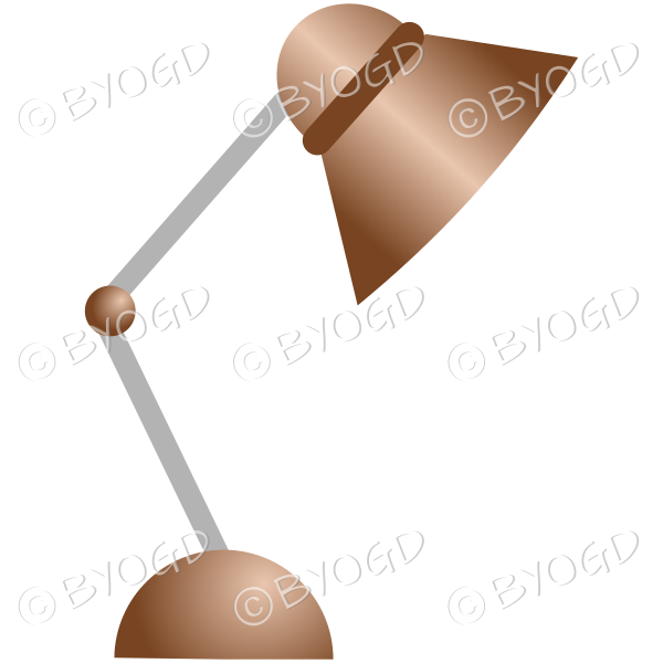 Brown Desk Lamp