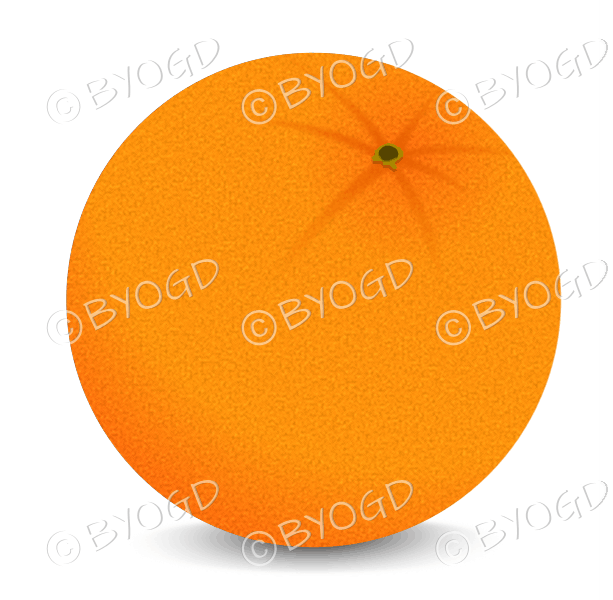 A juicy orange to add to your 5 a day!