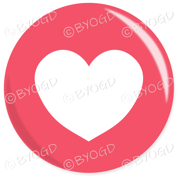Facebook Emoji Love Heart button