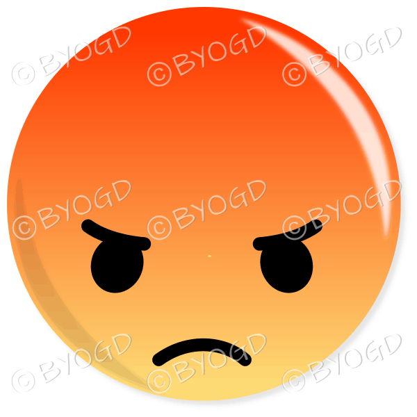 Facebook Emoji Angry button