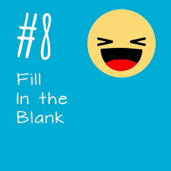 Facebook Post #8: Fill in the Blank