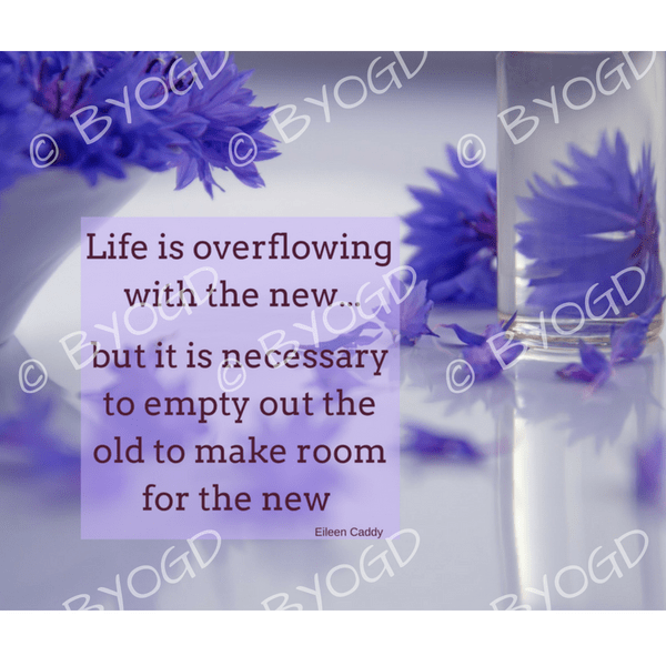 Quote image 147: Life is overflowing with the new