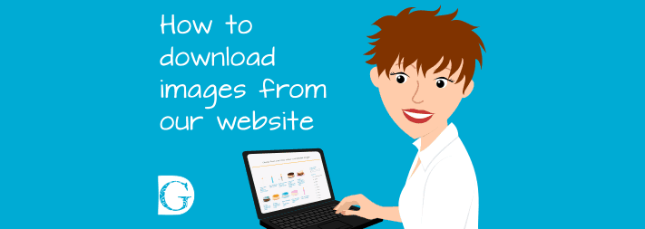 How to download images from our website