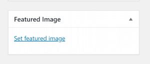 Use Images with Set Featured Image