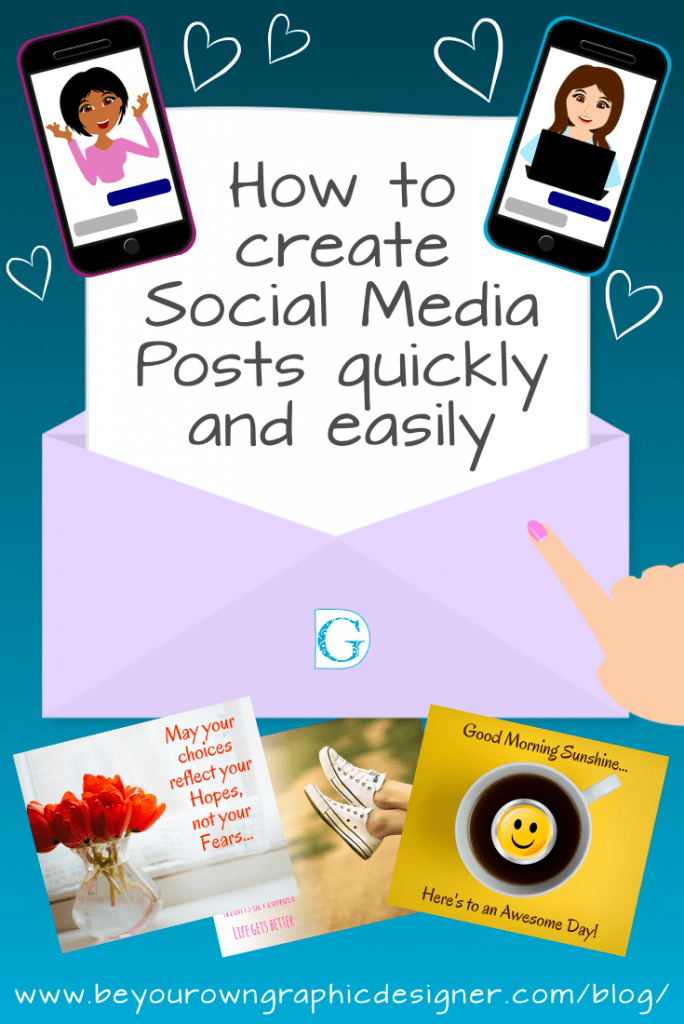 How to create social media posts quickly and easily