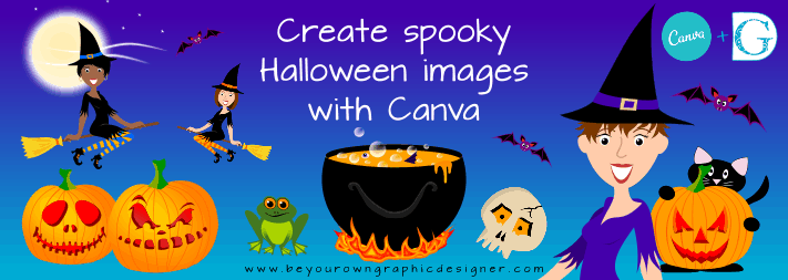 Video: Spooky Halloween images with Canva
