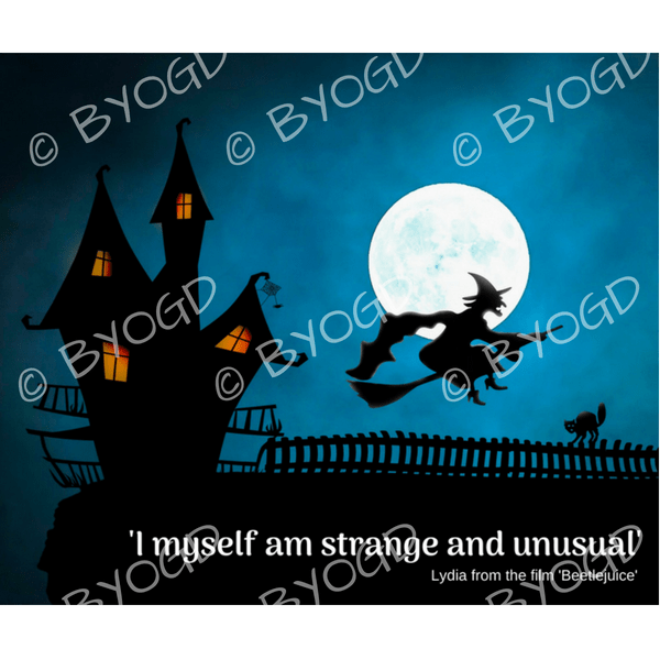 Quote image 201: I myself am strange and unusual