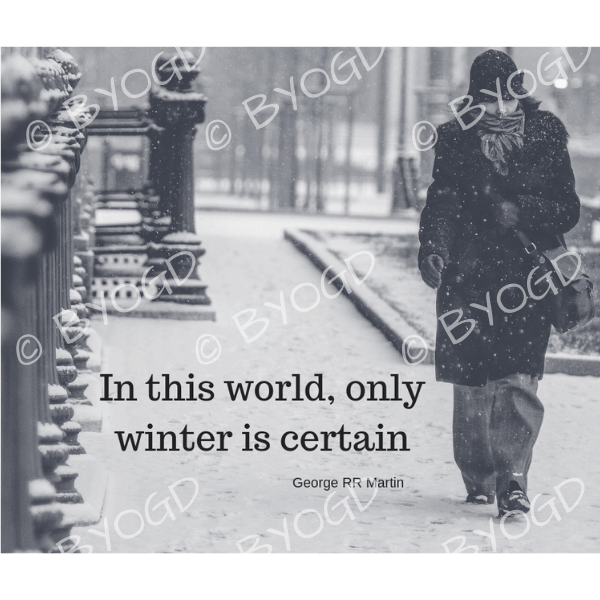 Quote image 239: In this world only winter is certain