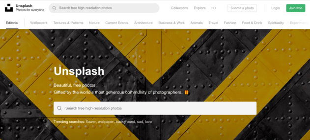Unsplash - free stock photos