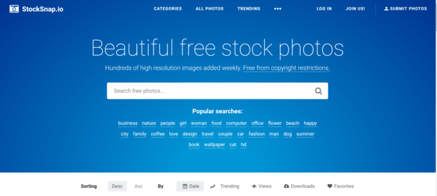 StockSnaps - free stock photos