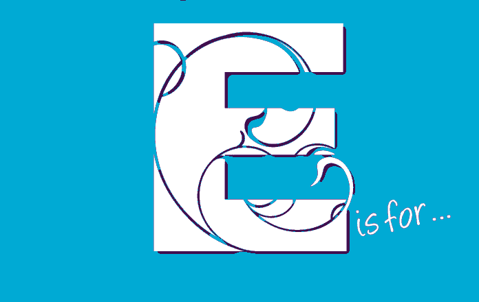 E is for A-Z of Design Terms for Non-Graphic Designers