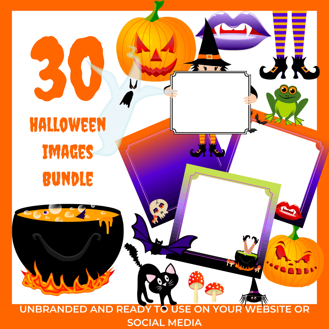 Halloween Bundle - 30 Images