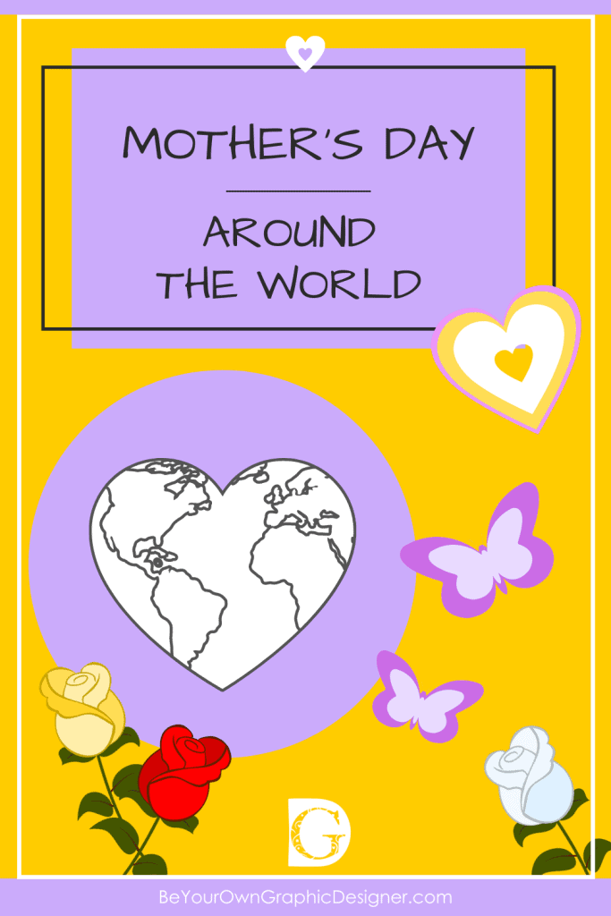 Mother's Day Around the World Pin