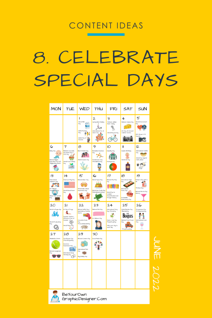 Celebrate Special Days