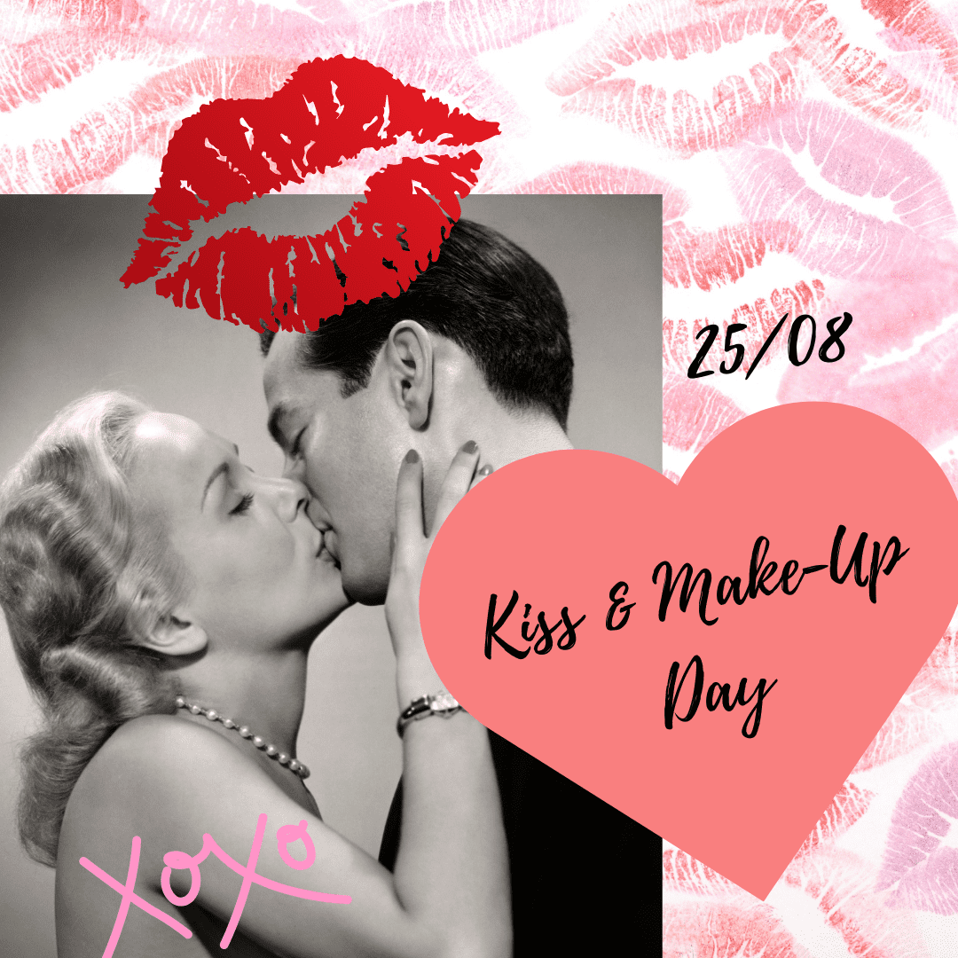 Kiss and Make-Up Day August 2022
