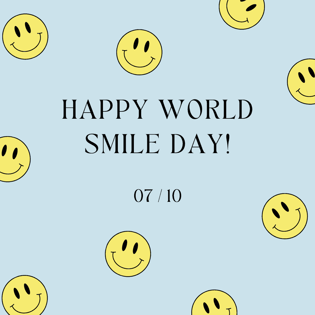 World Smile Day October 2022