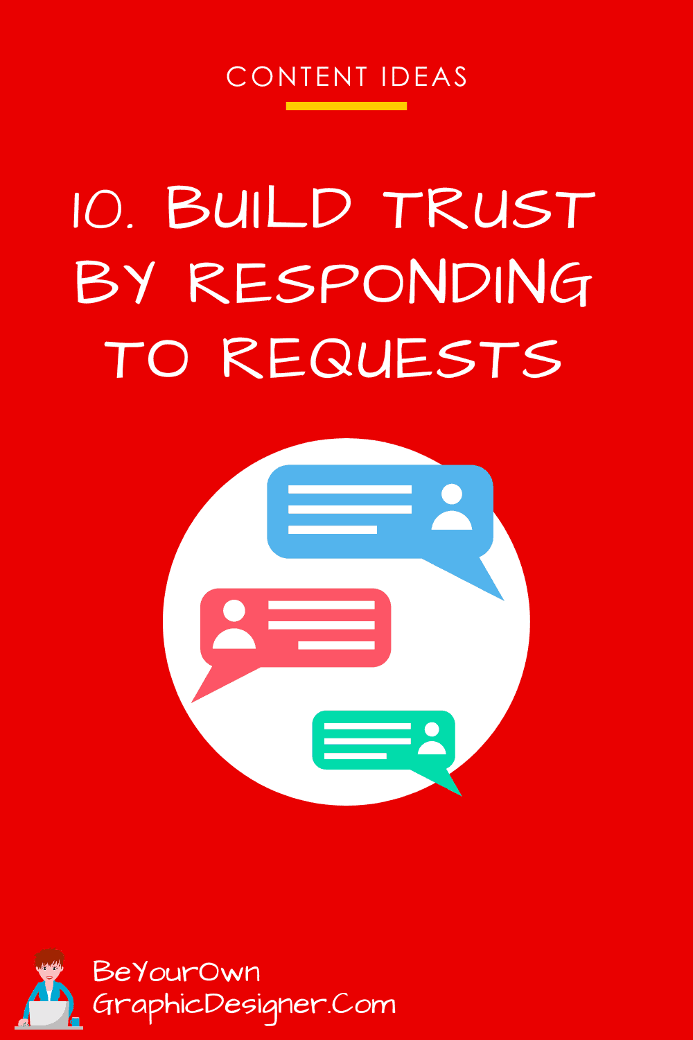 December Content Ideas- Build trust by responding to requests
